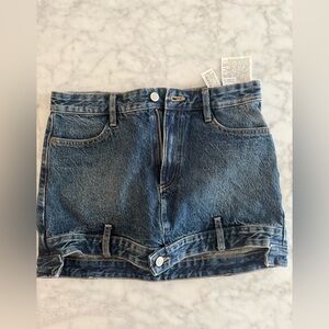 Zara Blue Denim Skirt